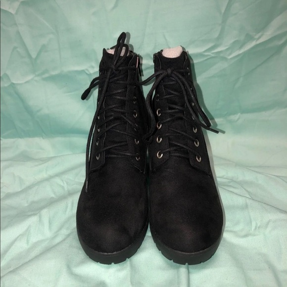 Combat Ankle Booties - Picture 3 of 5